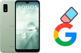 Come eliminare l'account Google su Sharp Aquos wish