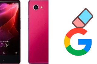 Come eliminare l'account Google su Sharp Aquos Xx2 Mini