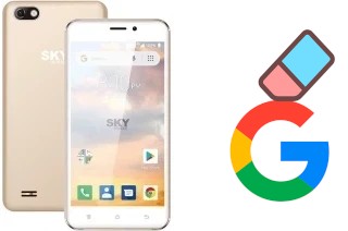 Come eliminare l'account Google su Sky-Devices Elite B5