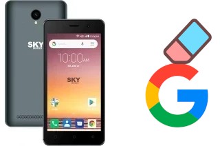 Come eliminare l'account Google su Sky-Devices Elite C5