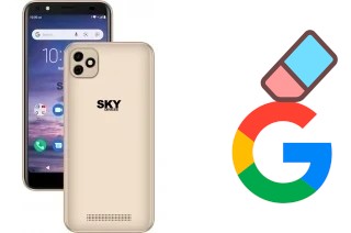 Come eliminare l'account Google su Sky-Devices Elite E55