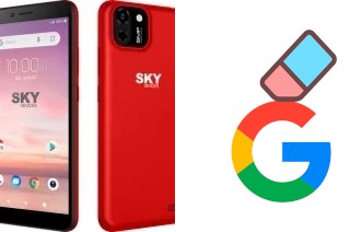 Come eliminare l'account Google su Sky-Devices Elite L55