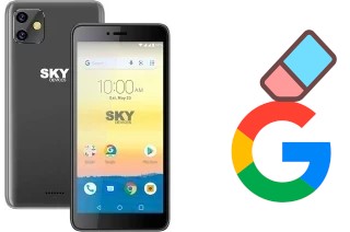 Come eliminare l'account Google su Sky-Devices Elite P55