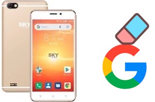 Come eliminare l'account Google su Sky-Devices Platinum 5 Series