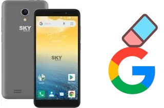 Come eliminare l'account Google su Sky-Devices Platinum G55