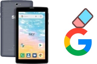 Come eliminare l'account Google su Sky-Devices Platinum View2