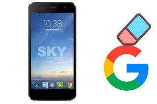 Come eliminare l'account Google su Sky-Devices Sky 5-0 Pro