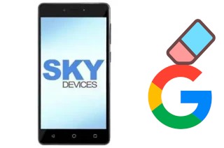 Come eliminare l'account Google su Sky-Devices Sky Elite 5-0P