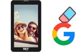 Come eliminare l'account Google su Sky-Devices SKY Platinum 7-0