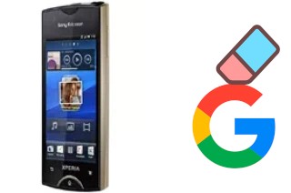 Come eliminare l'account Google su Sony Ericsson Xperia ray