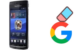 Come eliminare l'account Google su Sony Ericsson Xperia Arc