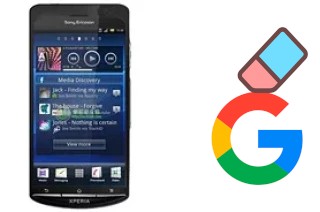 Come eliminare l'account Google su Sony Ericsson Xperia Duo