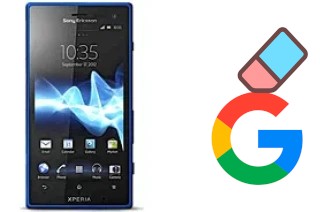 Come eliminare l'account Google su Sony Xperia acro HD SO-03D