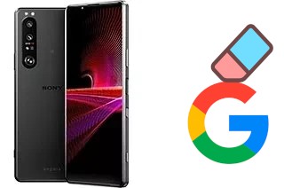 Come eliminare l'account Google su Sony Xperia 1 III