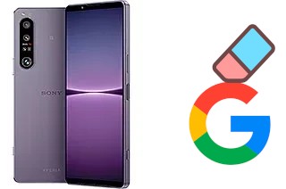 Come eliminare l'account Google su Sony Xperia 1 IV