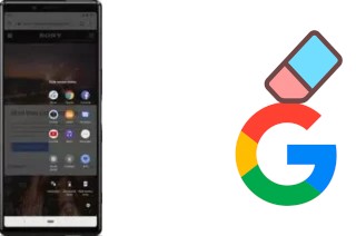 Come eliminare l'account Google su Sony Xperia 1