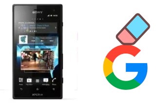 Come eliminare l'account Google su Sony Xperia acro S