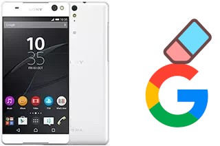 Come eliminare l'account Google su Sony Xperia C5 Ultra