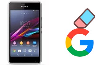 Come eliminare l'account Google su Sony Xperia E1