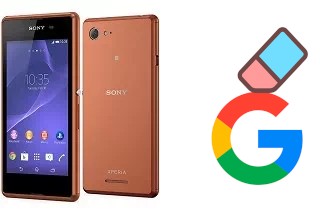 Come eliminare l'account Google su Sony Xperia E3