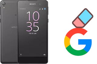 Come eliminare l'account Google su Sony Xperia E5