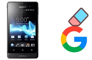 Come eliminare l'account Google su Sony Xperia go