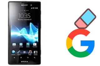 Come eliminare l'account Google su Sony Xperia ion HSPA