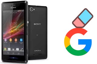 Come eliminare l'account Google su Sony Xperia M