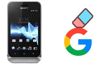 Come eliminare l'account Google su Sony Xperia tipo dual