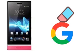 Come eliminare l'account Google su Sony Xperia U