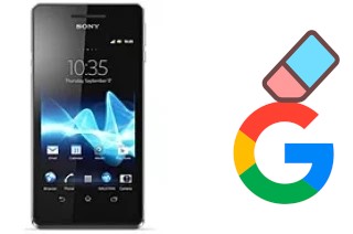 Come eliminare l'account Google su Sony Xperia V