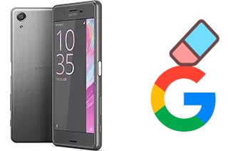 Come eliminare l'account Google su Sony Xperia X Performance