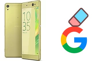 Come eliminare l'account Google su Sony Xperia XA Ultra