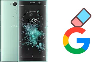 Come eliminare l'account Google su Sony Xperia XA2 Plus