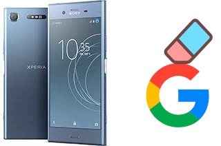 Come eliminare l'account Google su Sony Xperia XZ1