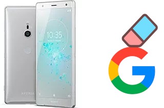 Come eliminare l'account Google su Sony Xperia XZ2