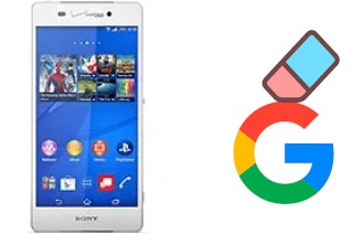 Come eliminare l'account Google su Sony Xperia Z3v