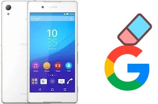 Come eliminare l'account Google su Sony Xperia Z3+