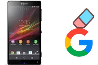 Come eliminare l'account Google su Sony Xperia ZL