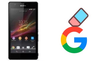 Come eliminare l'account Google su Sony Xperia ZR