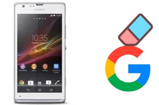 Come eliminare l'account Google su Sony Xperia SP