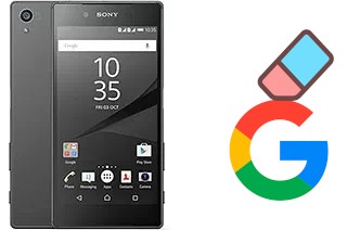 Come eliminare l'account Google su Sony Xperia Z5