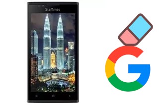 Come eliminare l'account Google su StarTimes Planet Note