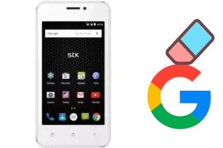 Come eliminare l'account Google su STK Storm 2E Plus