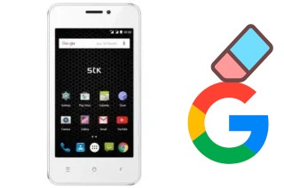 Come eliminare l'account Google su STK Storm 2E Pluz