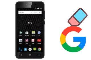 Come eliminare l'account Google su STK Sync 5Z Plus