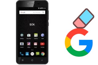 Come eliminare l'account Google su STK Sync 5Z