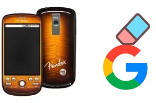 Come eliminare l'account Google su T-Mobile myTouch 3G Fender Edition