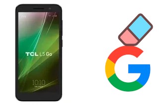 Come eliminare l'account Google su TCL L5 GO