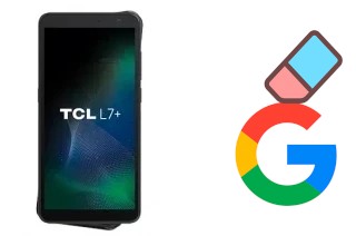 Come eliminare l'account Google su TCL L7+